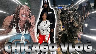 CHICAGO TRAVEL VLOG  360 Chicago  OBLOCK KING VON MURAL [upl. by Oniliuqnart]