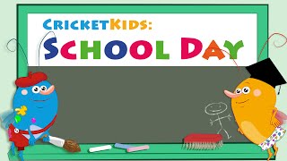 Cricket Kids  School Day  App Trailer [upl. by Josepha]