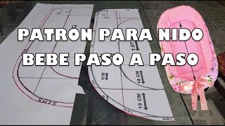 Patrón para nido bebe paso a paso [upl. by Eniamurt]