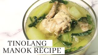 Tinolang Manok Recipe Chicken Tinola [upl. by Llenna295]