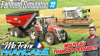 UN MAGNIFIQUE TRANSBORDEUR PERARD  Ma Ferme française 30  FS22 [upl. by Nov]