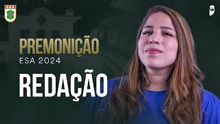 Premonição  Operação Sargento ESA 2024  Redação  Profa Marina Ferreira [upl. by Corty]