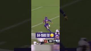 WALLACE GOES THE DISTANCE Tylan Wallaces 84Yard TD Stuns Bengals on TNF Ravens NFL Shorts [upl. by Anyaled]