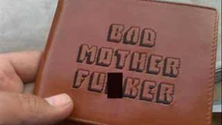 Pulp Fiction BMF Bad Mother Fcker Wallet [upl. by Notlim]