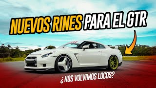 NUEVOS RINES PARA EL NISSAN GTR R35 ¿CAMBIO RADICAL  GRAN ANUNCIO AL FINAL [upl. by Yelram]