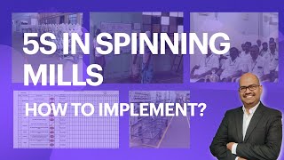 How to Implement 5S in Spinning Mill spinningmill spinning textile [upl. by Devland438]