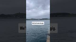 Shorts At Strangford harbour waiting to be ferried to tonights show at Portico Portaferry [upl. by Kipp]