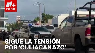 Así amanece Culiacán Sinaloa después de enfrentamientos entre policías y criminales  Las Noticias [upl. by Anizor]