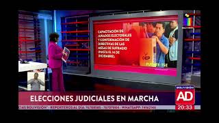 Elecciones judiciales en marcha [upl. by Oniuqa]