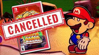 Nintendo CANCELLING Physical PreOrders of Paper Mario TTYD [upl. by Atinal]