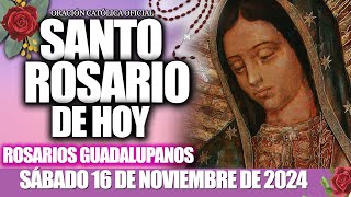 EL SANTO ROSARIO DE HOY SÁBADO 16 DE NOVIEMBRE DE 2024✝️MISTERIOS GOZOSOS🛐EL SANTO ROSARIO DE HOY [upl. by Maxma]