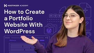 How to Create a Portfolio Website With WordPress [upl. by Eoin]