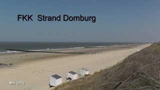 FKK Strand Domburg  Zeeland  Holland [upl. by Auqenat]