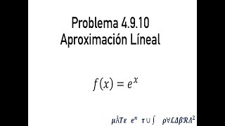 ST 3 10 10 Aproximaciones Lineales y Diferenciales [upl. by Zeculon]