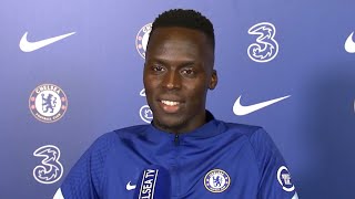 Edouard Mendy First Full Press Conference As Hes Unveiled As A Chelsea Player [upl. by Viridi]