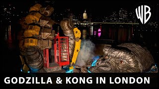 Godzilla x Kong The New Empire  London Titan Takeover  Warner Bros UK amp Ireland [upl. by Heringer]