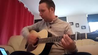 Florence and The Machine Stand by me Guitar Cover by Fabian Romic [upl. by Barhos963]