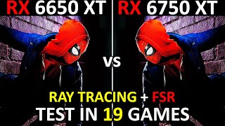 RX 6650 XT vs RX 6750 XT  Test in 19 Games  1080p  1440p  How Big Is The Difference 🤔  2024 [upl. by Rosner]