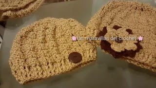 Gorro a Crochetganchillo Paso a Paso [upl. by Wichern]