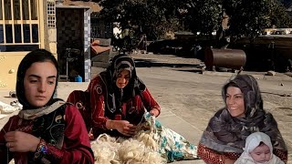 Daily life in the village of Zahra Khanom with her children trying to live a better life [upl. by Ozneral]