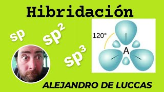 HIBRIDACIÓN DE ORBITALES SP SP2 Y SP3 Química Orgánica [upl. by Germano]