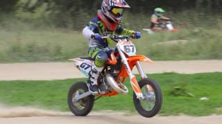 FTF 67 KTM sx50 2nd practice Dennis Slythe MX 160618 [upl. by Assena]