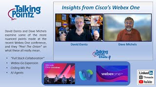 Insights from the Cisco Webex One Conference [upl. by Letisha]