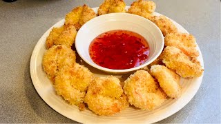 Easy Oven Baked Breaded Shrimp Recipe [upl. by Bruyn]