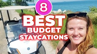 8 BUDGET STAYCATIONS IN ONTARIO with prices amp tips [upl. by Atekan339]