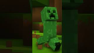 Bref le CREEPER sur MINECRAFT shorts minecraft bref [upl. by Shewmaker]