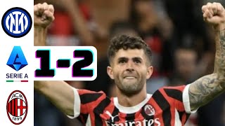 Inter milan vs AC Milan 12 Highlights amp Goals 2024 HD [upl. by Hinze412]