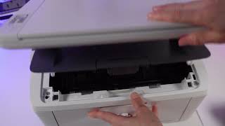 How to Replace HP Laserjet Pro M28W Tonner Catridge [upl. by Inail830]