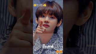 Seene se tere sar ko laga ke taehyung cute 🥰🥰🥰 watsapp status 😊☺️ [upl. by Firman]