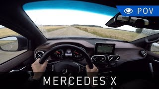 MercedesBenz X 250d 4MATIC Power 2018  POV Drive  Project Automotive [upl. by Kaenel]