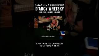 Darcy Wretzky Has Fun With Her Toys Away From The Pumpkins shorts [upl. by Qidas]