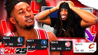 NBA 2K25 MyCAREER 12  WE CANT STOP LOSING [upl. by Afital]