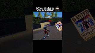 WANTED DOWN 🤬🥷🏻freefire anime music remix animeedit edit freefire gaming wantedff chror008 [upl. by Itsirk59]