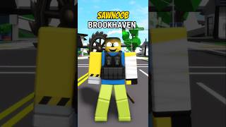 Cara membuat SAWNOOB di brookhaven shorts [upl. by Beaner634]