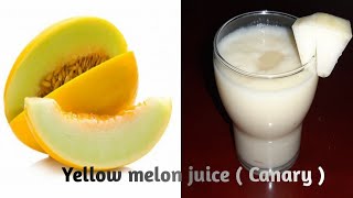 Melon juice  sweet melon Easy and simple summer juice recipe [upl. by Nosyarg]