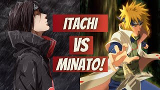 MINATO VS ITACHI Reacting to Swagkages quot Minato Namikaze Vs Itachi Uchihaquot [upl. by Saxe]