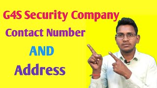 G4S Security Company ka branch Address or Contact Number [upl. by Imnubulo]