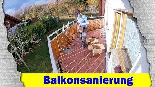 Einen Balkon sanieren [upl. by Jose]