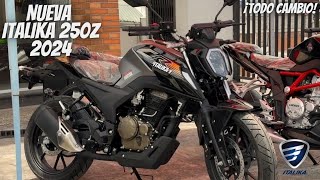 Nueva Italika 250z 2024😱  ¡Nuevo Modelo🔥  ¡Cosa Bien Hecha💯 [upl. by Leipzig]