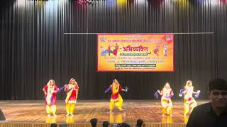 Bhangra amp Gidda Stage Performance  💯  Dance Choreography in Guru Jambheshwar University [upl. by Diskin]