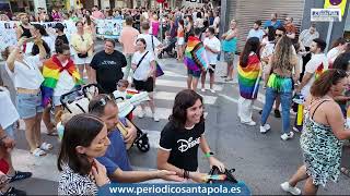 Santa Pola Pride 2024 desfile reivindicativo [upl. by Nivej]