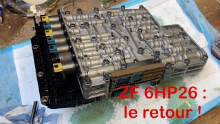 Jaguar stype 42 v8  ZF 6HP26  quand la vidange ne suffit pas remplacez vos solénoïdes [upl. by Sheepshanks]