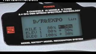 HorizonRCcom HowTo First Time Blade 400 Pilots  Try our DX6i Setup [upl. by Esetal769]