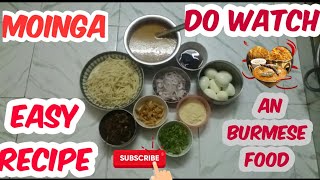 Full moinga recipe in tamilnon vegeasy recipeburmeese foodroad side food moinga street foodpejo [upl. by Nudnarb]