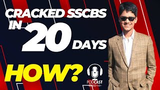 How did he crack SSCBS in 20 Days LIVE Podcast SukhdevApnaHoga⚡ [upl. by Okihsoy]