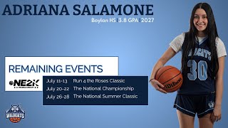 Adriana Salamone 2027 The Classic Highlights [upl. by Gorski]